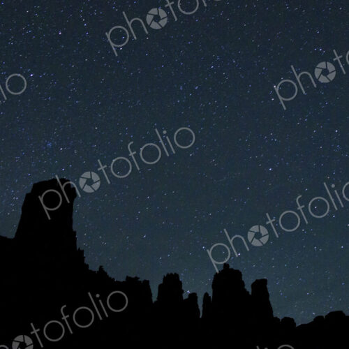 Night sky, Moab, Utah, USA