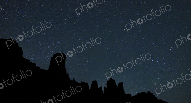 Night sky, Moab, Utah, USA