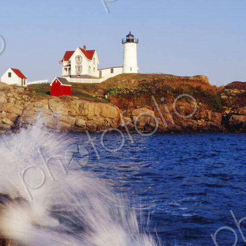 Nubble Lighthouse in Daylight Nubble Lighthouse in Daylight