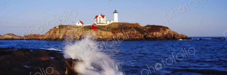 Nubble Lighthouse in Daylight