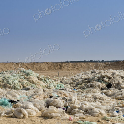 Nylon Waste Dump Site