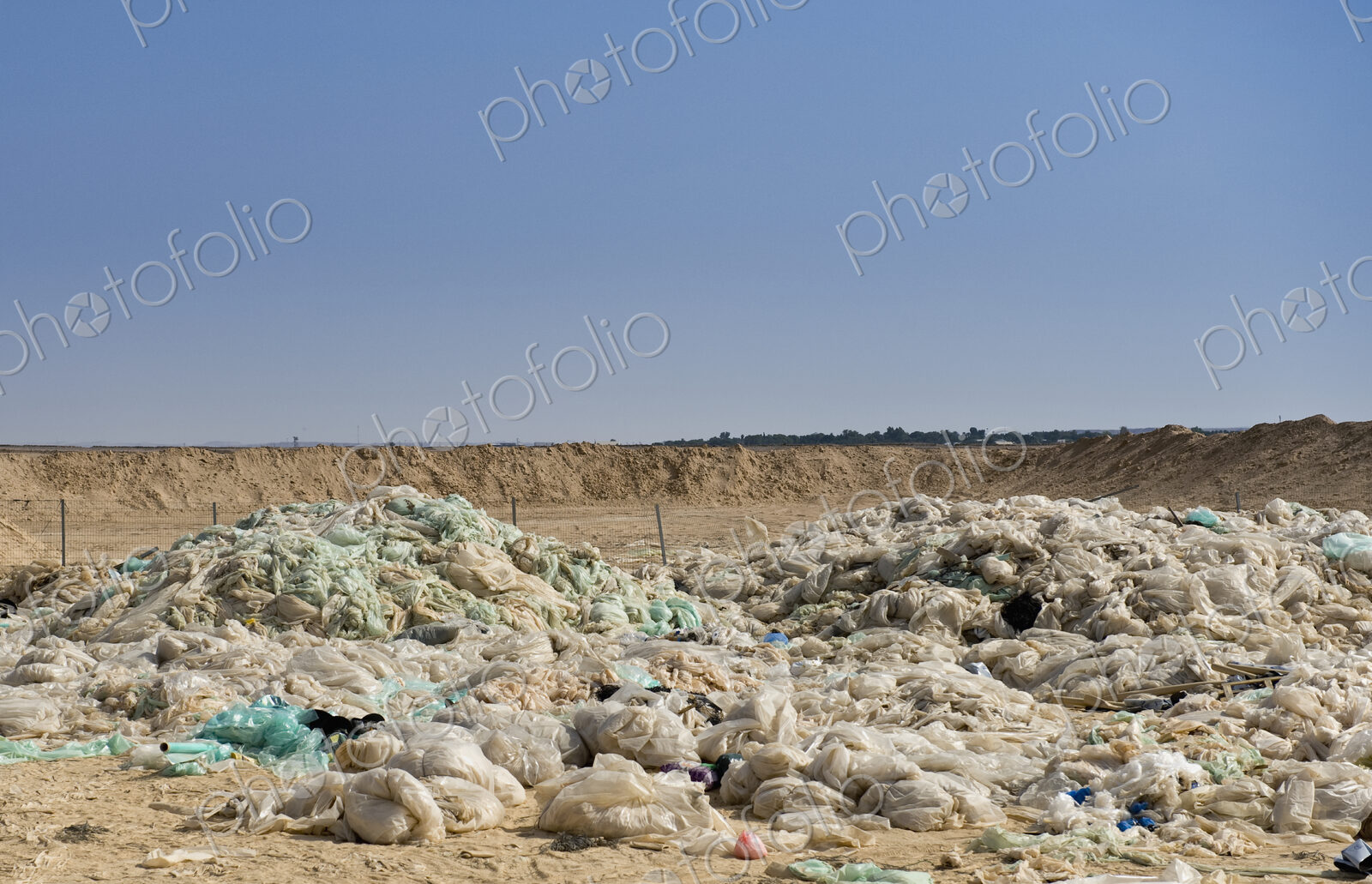 Nylon Waste Dump Site