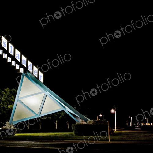 Oceanfront Resort Sign