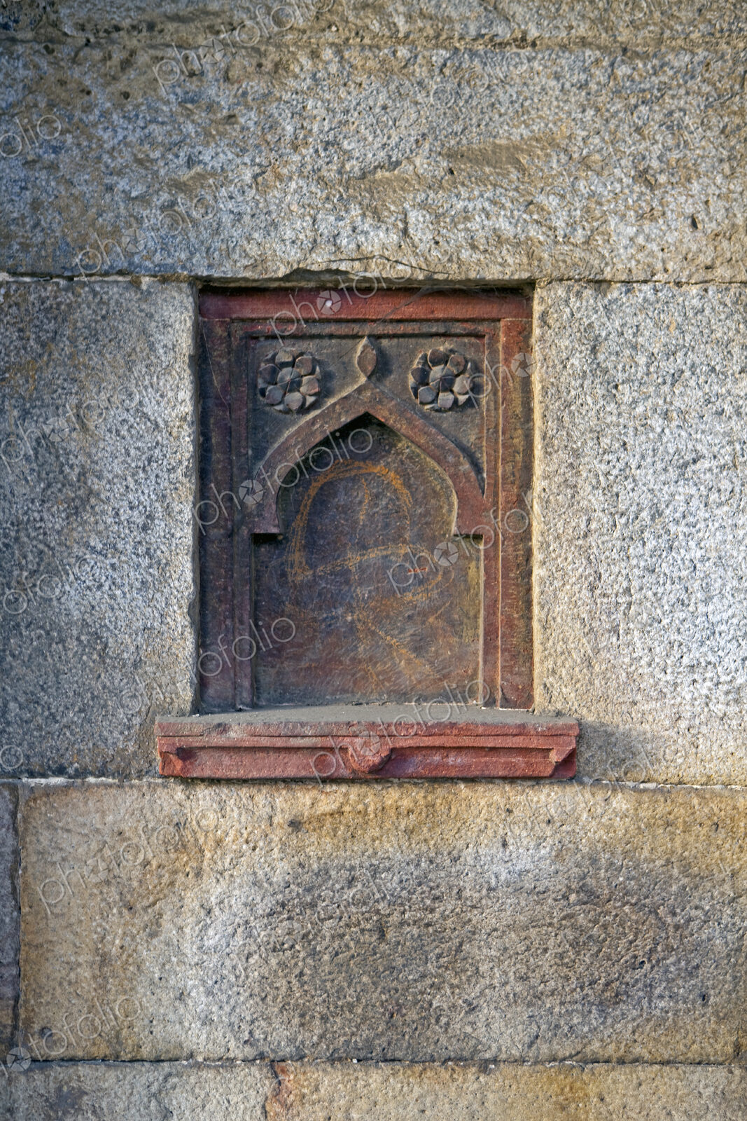 Offering Niche at Hanumans Tomb