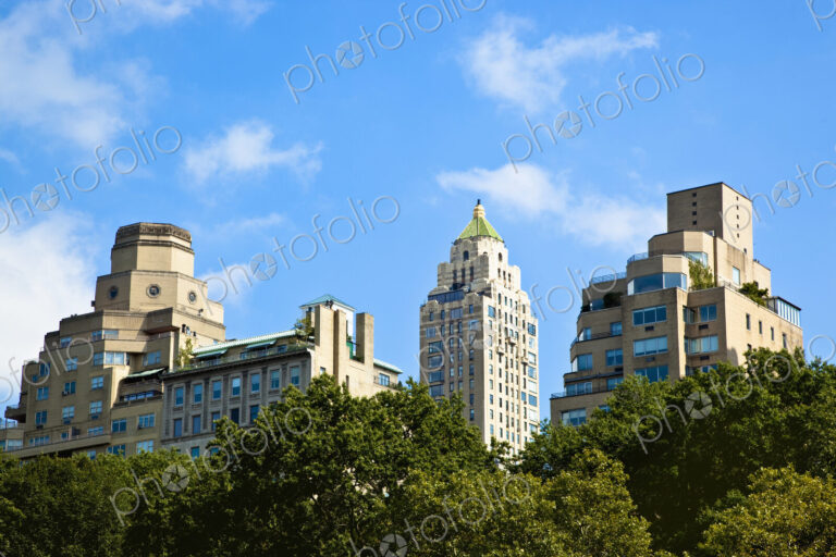 Office Buildings from Central Park