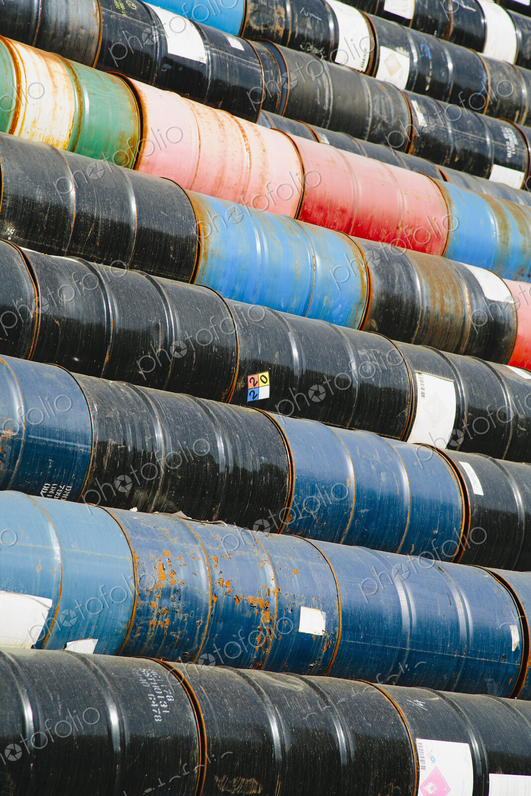 Oil barrels