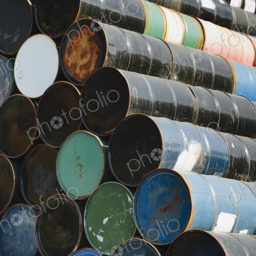 Oil barrels