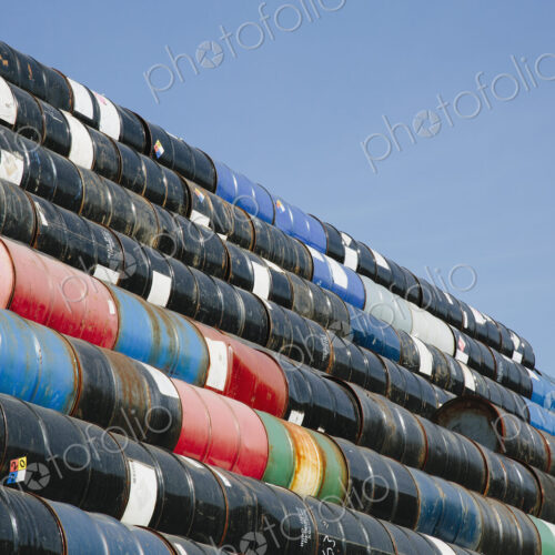 Oil barrels