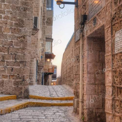 Old Alley In Mid-Eastern City