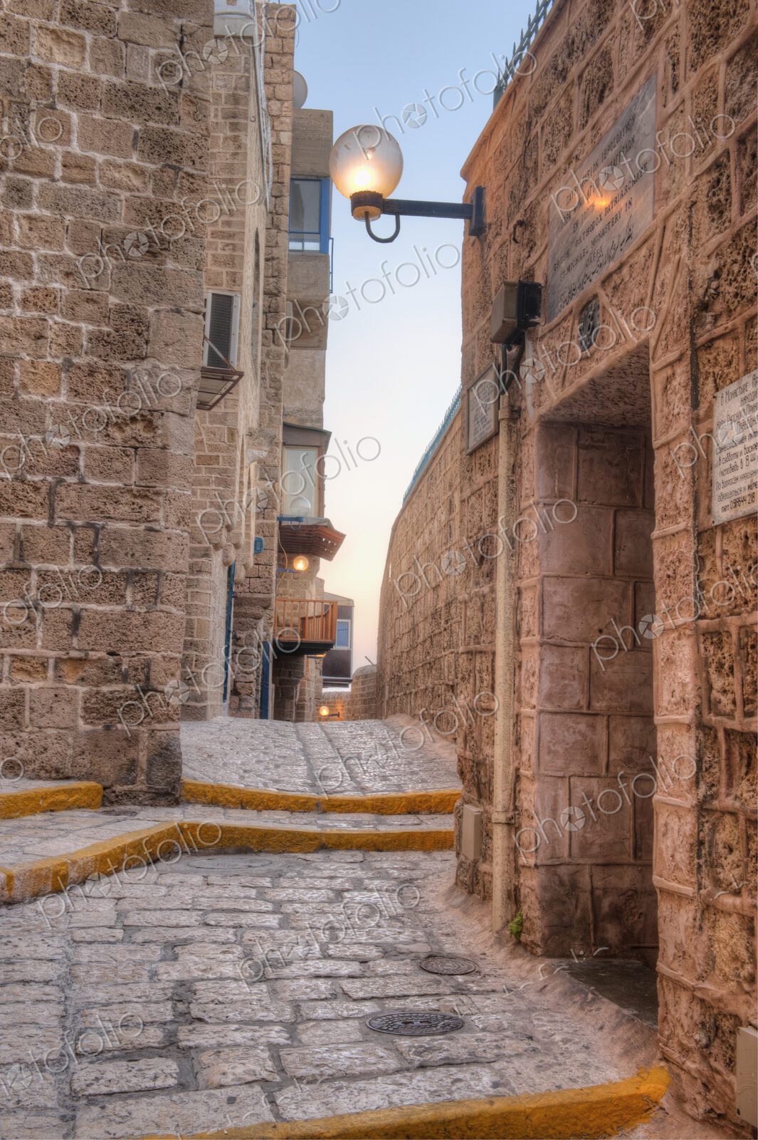 Old Alley In Mid-Eastern City