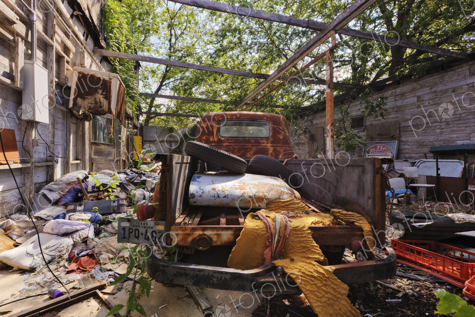 Old Broken Down Truck