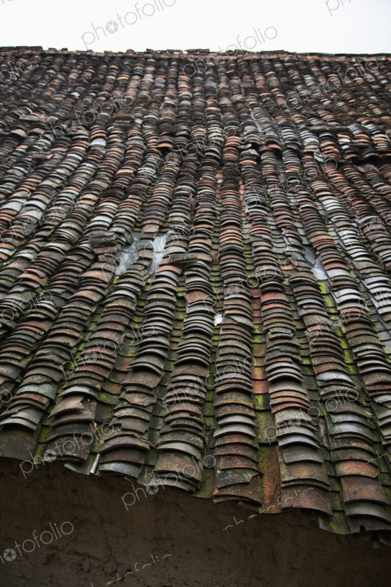 Old Clay Tile Roof