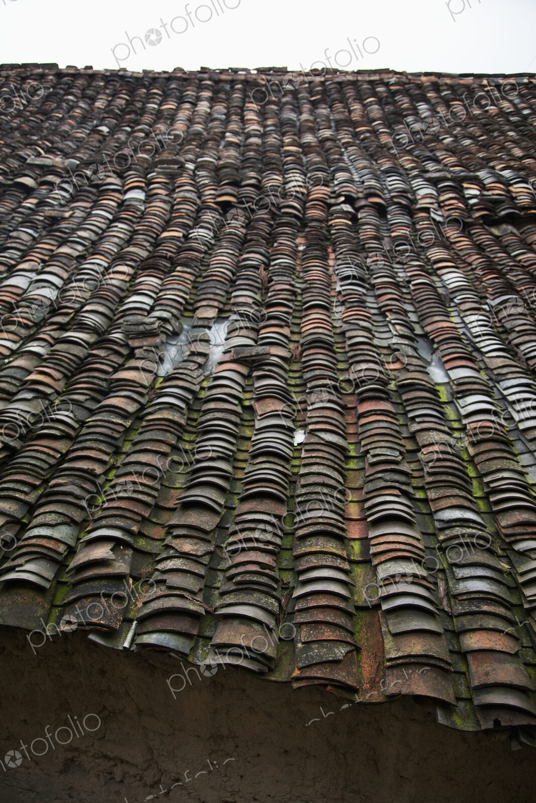 Old Clay Tile Roof