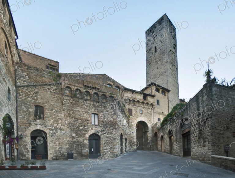 Old European Gate and Tower