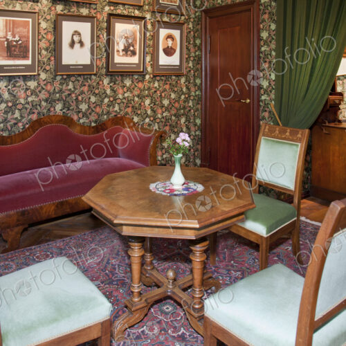 Old Fashioned Furniture at the Alatskivi Castle