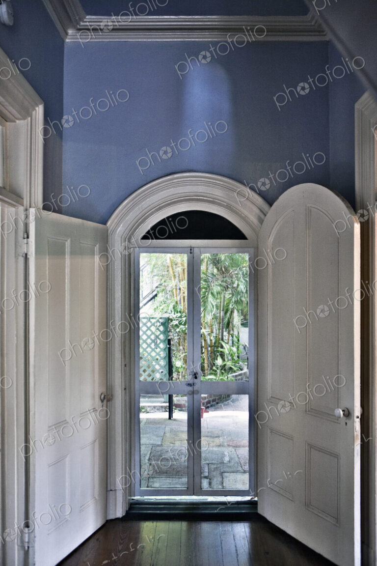 Old-Fashioned Porch Door