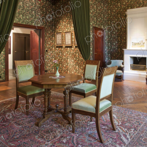 Old Fashioned Room at the Alatskivi Castle