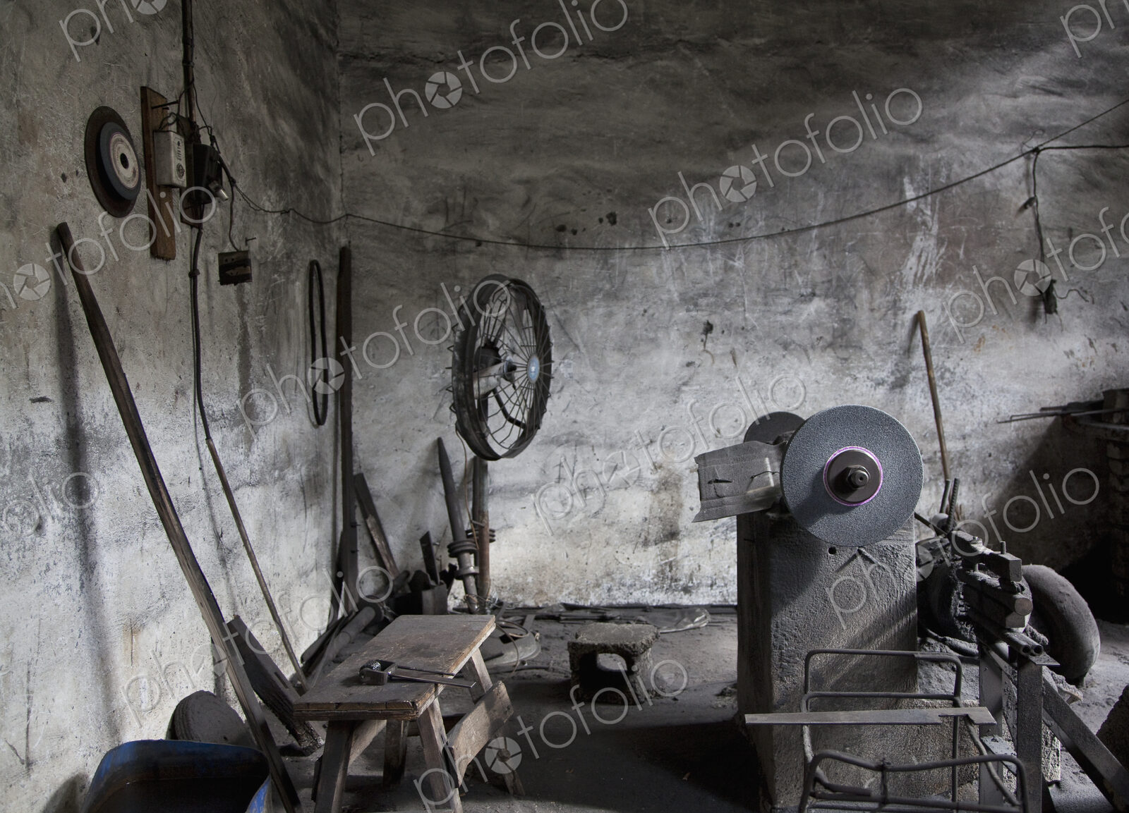 Old Machine Shop Interior
