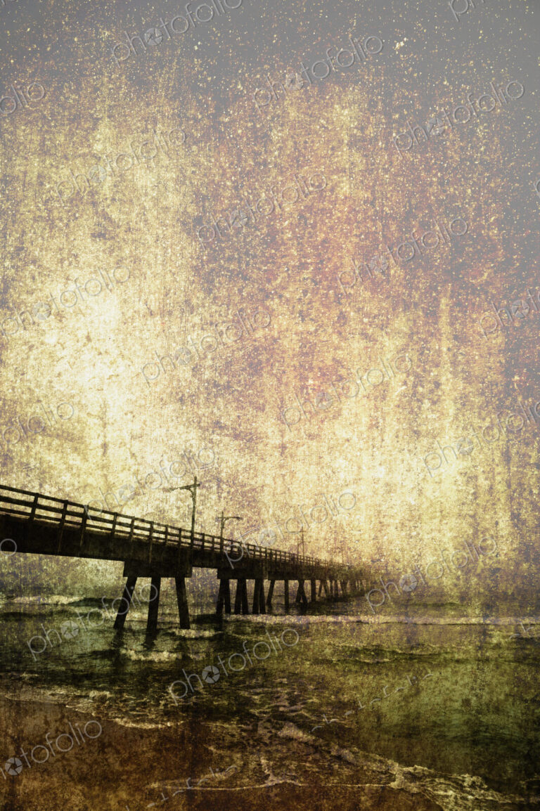 Old Photo of an Ocean Pier