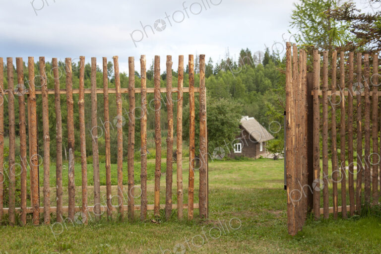 Old Style Wood Fence