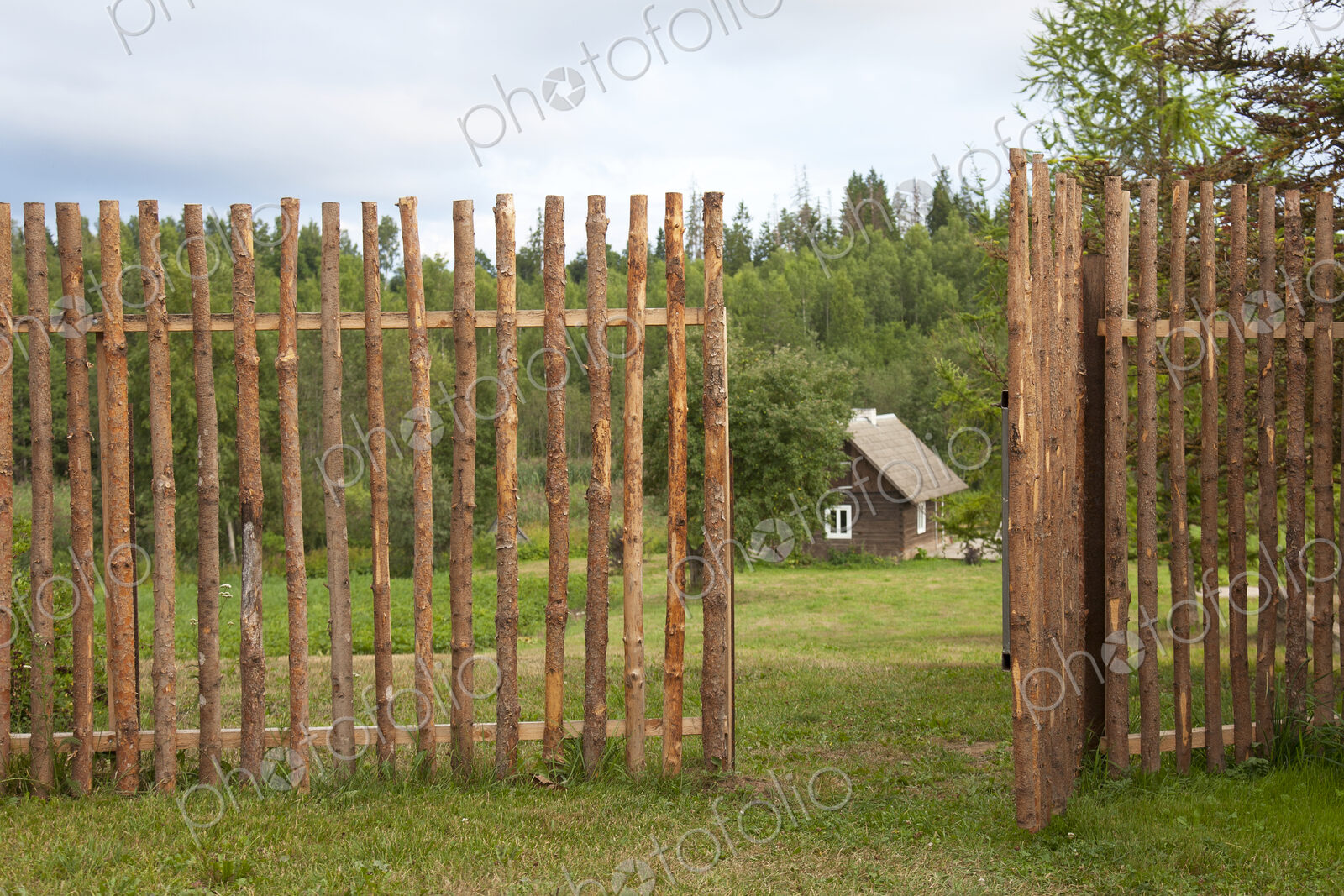 Old Style Wood Fence