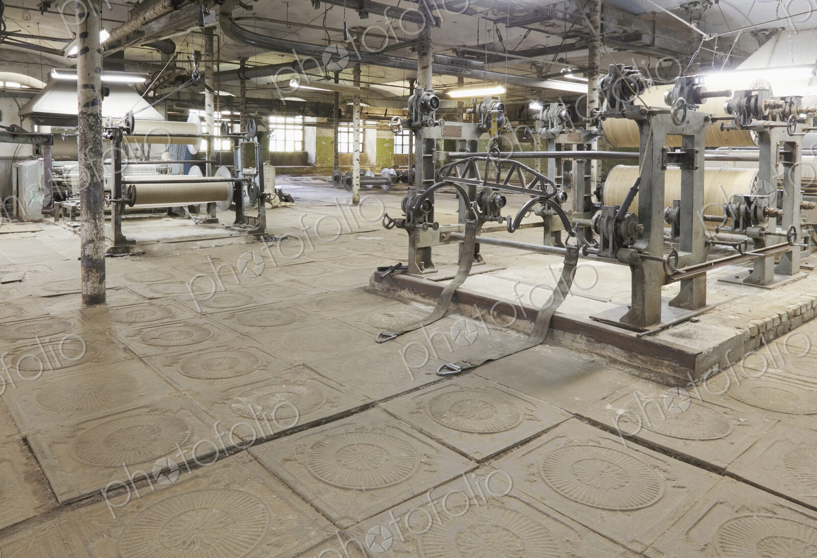 Old Textile Factory Interior