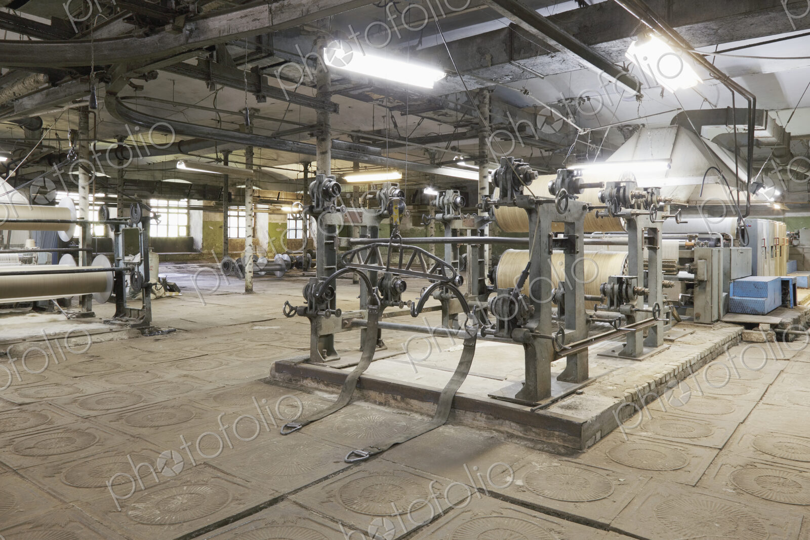 Old Textile Factory Interior