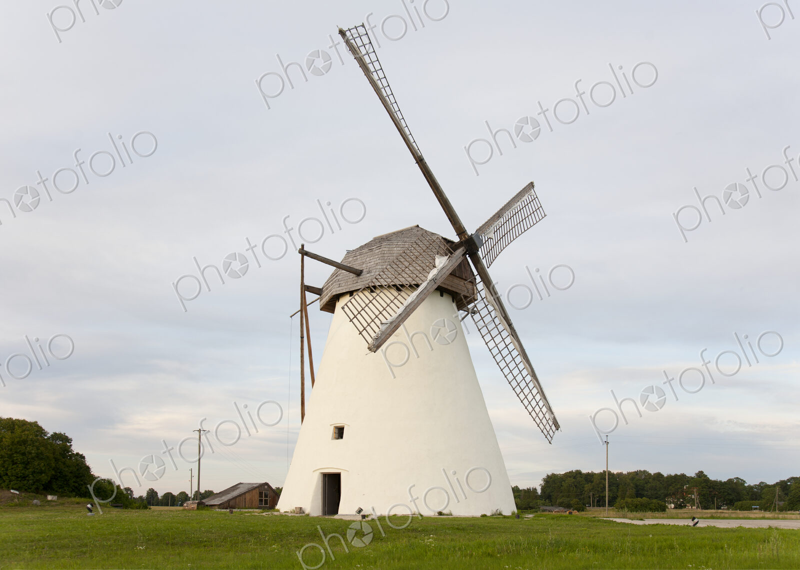 Old Windmill Exterior