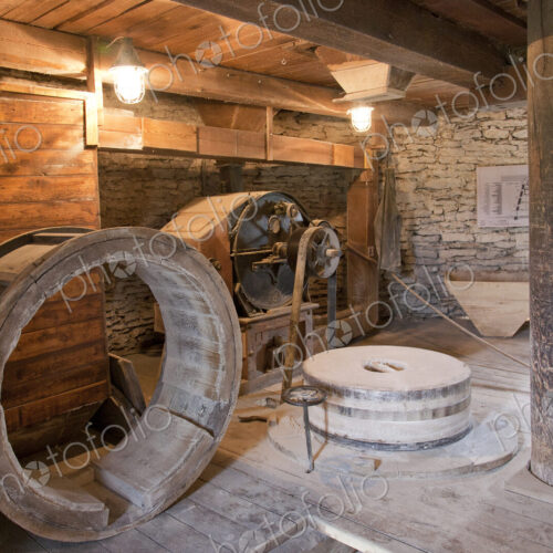 Old Windmill Interior