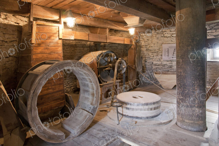 Old Windmill Interior