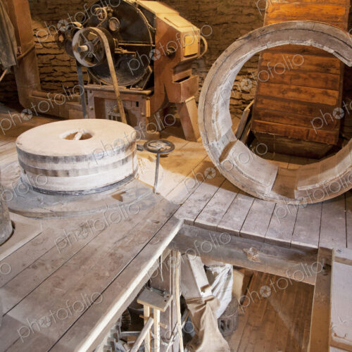 Old Windmill Interior