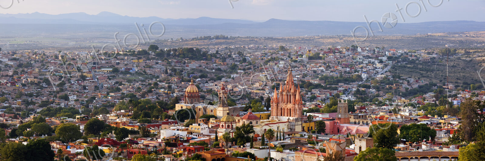 Old World City Skyline