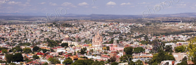 Old World City Skyline