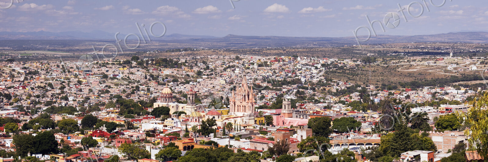 Old World City Skyline