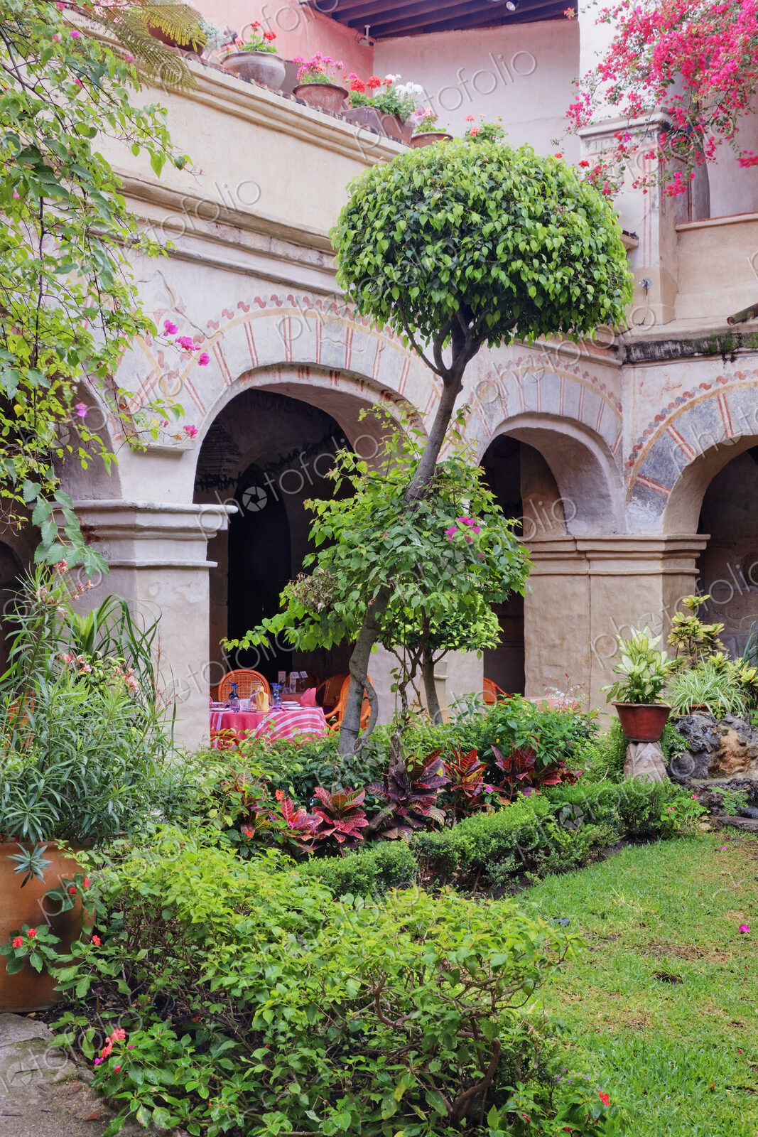 Old World Courtyard