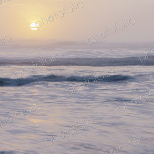Olympic National park. View out over the sea and gentle swell in the waters off the…