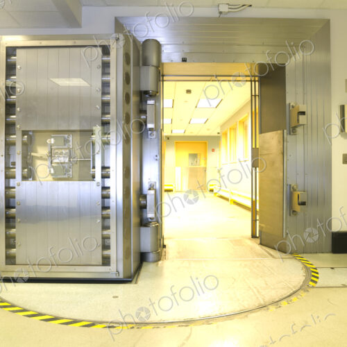 Open Bank Vault Door