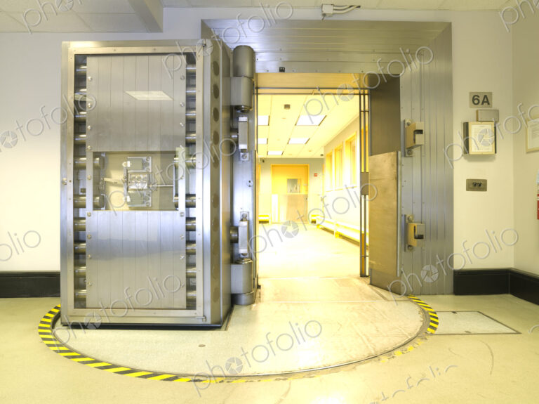 Open Bank Vault Door