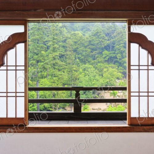 Open Bell Shaped Asian Window Open Bell Shaped Asian Window