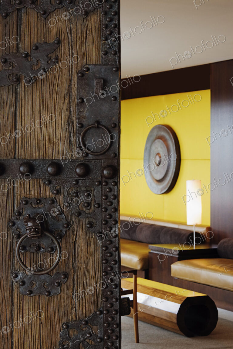 Open Ornate Door