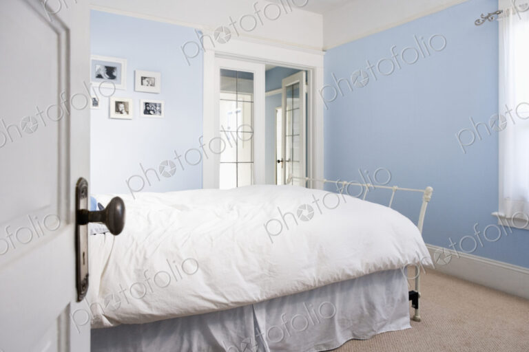 Open door to bedroom