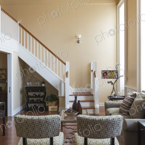 Open, modern living room Open, modern living room