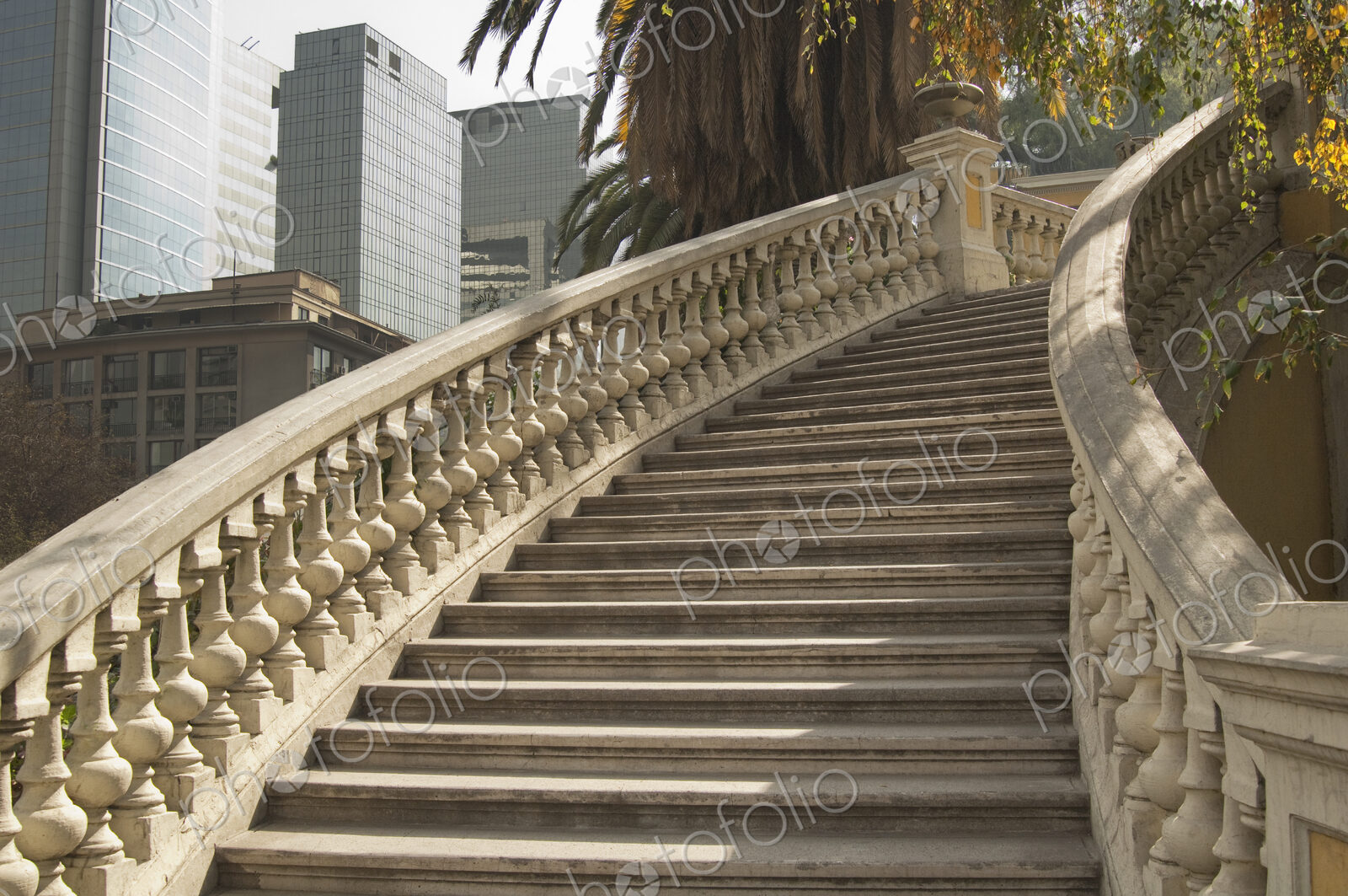 Ornate Curved Staircase