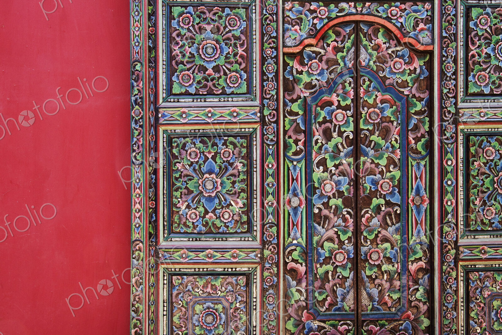 Ornate Door at the Hotel California in Mexico