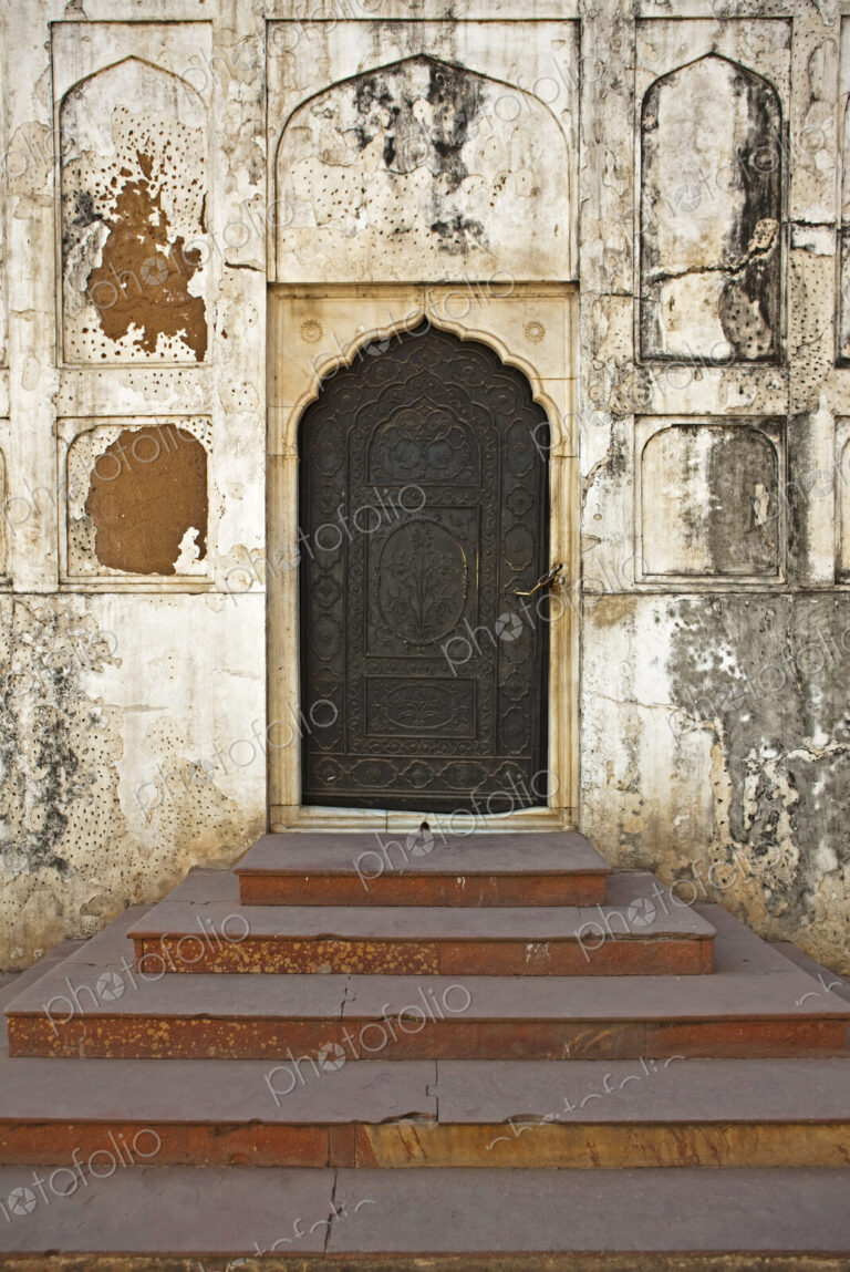 Ornate Door in Red Fort