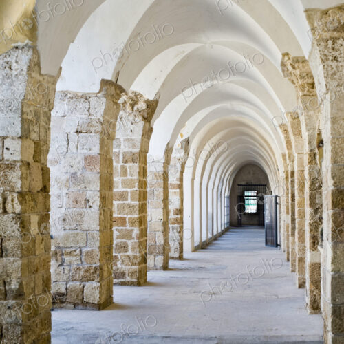 Ottoman-Style Arched Corridor
