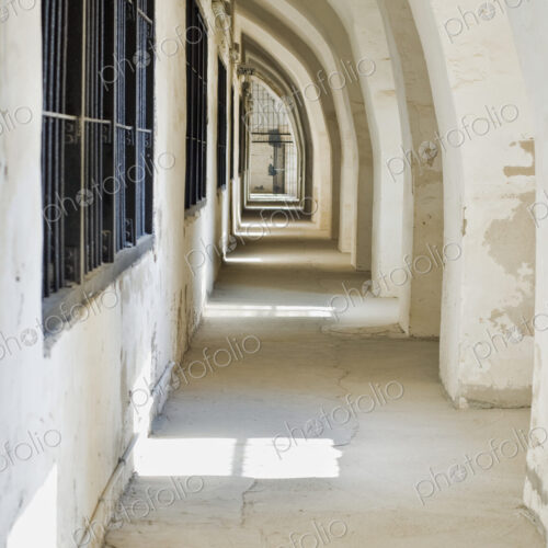 Ottoman-Style Arched Corridor