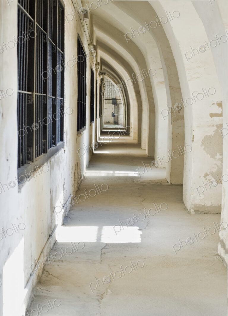Ottoman-Style Arched Corridor
