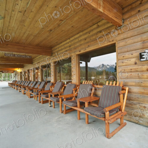 Outdoor Chairs on a Deck