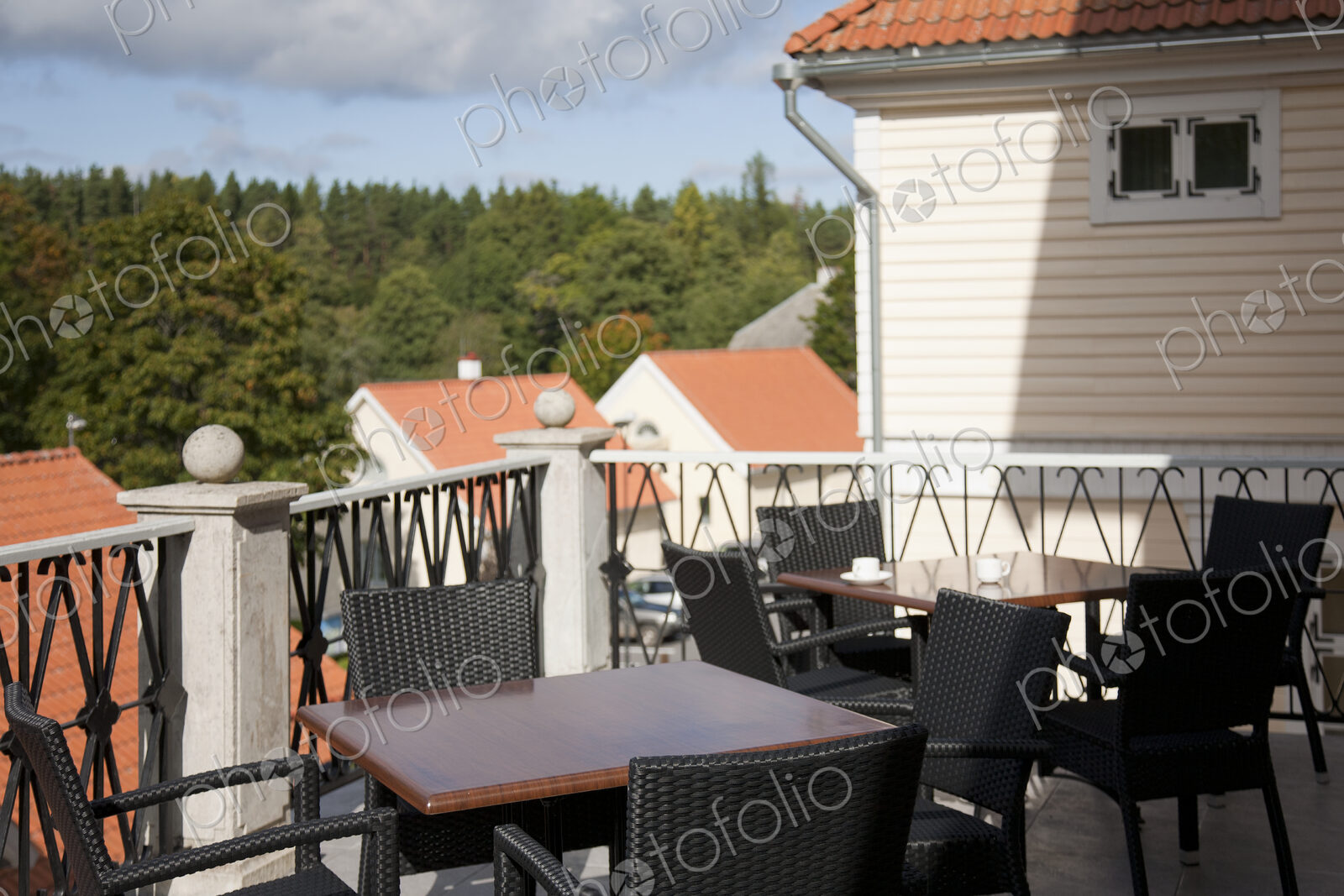 Outdoor Seating on a Patio